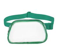 AOYEAH PVC impermeable cintura bolsa, transparente deportes al aire libre crossbody bolso de pecho, moda casual viaje bolsa hombro para niña Niño