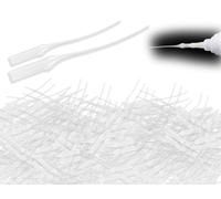 AOYEGIC 200 piezas de micropuntas de pegamento,puntas de plástico para botellas de pegamento,aplicador extensor de pegamento,jeringa de superpegamento,puntas de aplicador de pegamento,micropuntas