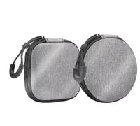 AOYEGIC Paquete De 2 Bolsas De Almacenamiento, Minibolsa para Cables De Auriculares, Organizador De Viaje AntipresióN, Ideal para Cables De Datos Y Cargadores De Smartphones (Redondas Y Cuadradas)