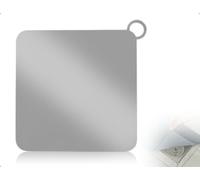 AOYEGIC Tapete De DesagüE De Piso, Tapa De Fregadero De Silicona Antiolor, Tapa Universal para DesagüE De Piso, TapóN De BañEra, Ideal para Cocina, BañO Y LavanderíA (Gris, Cuadrado)