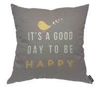 Aoyego Es un buen da para ser feliz tapa de la almohada inspiracin de la almohada