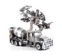 (AOYI DD03)AOYI Cool 8 en 1 Devastator de gran tamaño Transformación Juguetes Niño Anime Gancho Figuras