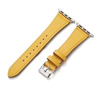 AoYi - Pulsera italiana de piel auténtica compatible con Apple Watch Series 10, 9, 8, 7, 6, 5, 4, 3, 2, 1, SE SE2, pulseras para 38 mm, 40 mm, 41 mm, 42 mm