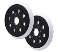 Aoyswuz Disco abrasivo autoadhesivo de 8 agujeros para Bosch GEX 125-1 A, PEX 220 A, PEX 220 AE, Skil 7402/7490, 2 unidades, 123 mm
