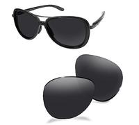 AOZAN ANSI Z87.1 Lentes de repuesto polarizadas para gafas de sol Oakley Split Time OO4129 - Onyx Black