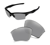 AOZAN Lentes de repuesto ANSI Z87.1 compatibles con gafas de sol Oakley Half Jacket 2.0 XL OO9154, Gainsboro