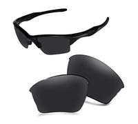 AOZAN Lentes de repuesto ANSI Z87.1 compatibles con gafas de sol Oakley Half Jacket 2.0 XL OO9154 - Negro ónix