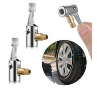 AOZUO 2 adaptadores de válvula de coche de 8 mm, Easy Pump, conector de palanca de aire para válvula de coche, adaptador de válvula de neumático, válvula de aire, adaptador para válvulas de