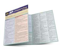AP - Associated Press Style Guide: A Quickstudy Laminated Reference (Quickstudy Reference Guide)