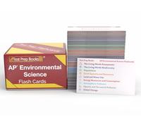 AP Environmental Science Study Cards 2025-2026: AP Environmental Science Prep and Practice Test Questions [Full Color Cards]