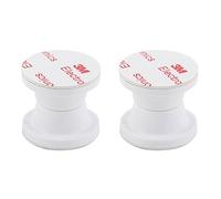 Ap Products 013-09801 - Sujetadores magnéticos para Puerta, Color Blanco