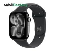 Apple Watch Series 11 GPS 46mm Aluminio Negro azabache MEUX4 M/L Correa deportiva negra