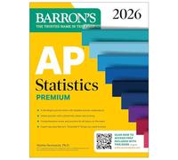 AP Statistics Premium, 2026: Prep Book with 9 Practice Tests + Comprehensive Review + Online Practice (Barron's AP Prep)
