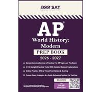 AP® World History Modern (Advanced Placement): Complete Prep Book 2026 - 2027