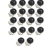 AP03 18 Kit de rueda de cubierta del cuero cabelludo compatible con modelos de cortacésped 103-3168 103-7263 103-4051 Se adapta a mazos de 18 pulgadas
