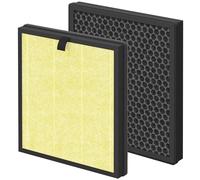 AP303 AP304 Filtro de repuesto compatible con DAYETTE & FRESHDEW AP303/AP304 purificador de aire, filtración de 3 etapas para el hogar habitación grande, paquete de 2 (filtro para mascotas)