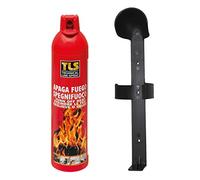 Apaga Fuegos Extintor Portatil 500 ml con soporte para coche, caravana, barco, hogar