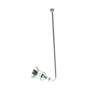 Apagador de velas, herramienta decorativa de metal, diseño de campana, apagador de velas de Navidad, para apagar la llama de forma segura en el hogar, cumpleaños, inauguración de la casa