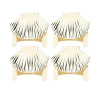 Apagavelas Automático 4 Piezas con Clip Accesorio Dorado para Apagar Velas Ideal para Amantes de las Velas en Casa