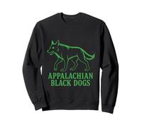 Apalaches Black Dogs Muerte de Ojos ardientes Montaña del presagio Sudadera