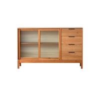 Aparador Aparador De Madera Maciza Creativo For El Hogar, Aparador De Pared, Mueble For Té Simple Y Moderno Aparadores