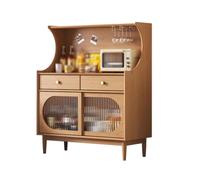 Aparador Aparador Retro De Madera Maciza con Mueble De Almacenamiento Sencillo, Mueble For Té, Sala De Estar, Aparador De Cocina Aparadores