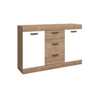 Aparador argos blanco naturale 2 puertas 3 cajones 140x91x40 cm 140 cm