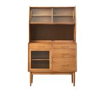 Aparador Armario De Cocina Gabinete de almacenamiento con puertas, gabinetes de almacenamiento de cocina, gabinete independiente, aparadores de madera for dormitorio, cocina, oficina en casa Mueble Ba