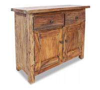 Aparador buffet mueble consola mueble de almacenaje madera maciza recuperada 75 cm 4402019