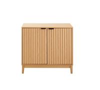 Aparador con 2 puertas de frente acanalado l80 cm - bologne