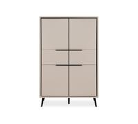 Aparador con 4 puertas y 2 cajones h140 cm - arona