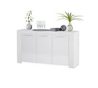 Aparador dara blanco artik (blanco mate) 144 x 80 x 42 cm