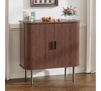 Aparador de almacenamiento, mueble de buffet con puerta de tambor, elegante armario de cocina para sala de estar y comedor
