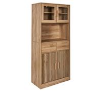 Aparador de cocina klaus 80x40cm roble