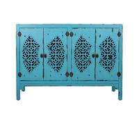 WANDERLUST DECO Aparador de Madera Cuatro Puertas