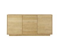 Aparador de madera maciza de mangos 3 puertas L160 cm MATCHA
