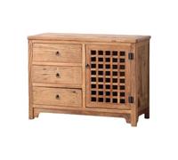 Aparador Gabinete for té de Madera Maciza, aparador de Granja, gabinete de Almacenamiento for el hogar, aparador de Cocina Aparadores