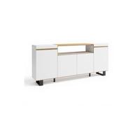 Aparador kavos up blanco - roble arena 203 x 87 x 34,6 cm
