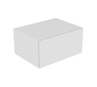 Aparador KEUCO EDITION 11, 1 extracción frontal, con iluminación interior LED, 700x350x535mm, 31322380100, Cuerpo/Frontal: Barniz Estructural Blanco / Barniz Blanco Texturado