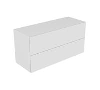 Aparador KEUCO EDITION 11, 2 extraíbles frontales, 1400x700x535mm, 31327180000, Cuerpo/Frontal: Cachemira Laca Seda Mate/Vidrio Cachemira