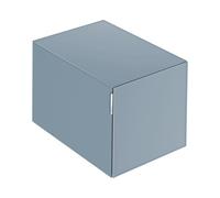 Aparador KEUCO EDITION 11 ART, 1 extracción frontal, 400x350x490mm, con iluminación LED, 32541860401, Cuerpo/Frontal: Vidrio satinado azul / Vidrio satinado azul