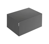 Aparador KEUCO EDITION 11 ART, 1 extracción frontal, 800x350x490mm, con iluminación LED, 32541870801, Cuerpo/Frontal: Cristal ahumado satinado / Cristal ahumado satinado