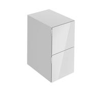 Aparador KEUCO EDITION 11 ART, 2 extraíbles frontales, 400x700x490mm, con iluminación LED, 32542350401, Cuerpo/Frontal: Manhattan Laca mate satinada / Manhattan Vidrio