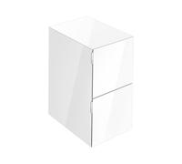 Aparador KEUCO EDITION 11 ART, 2 extraíbles frontales, 400x700x490mm, con iluminación LED, 32542830401, Cuerpo/Frontal: Cristal blanco / Cristal blanco