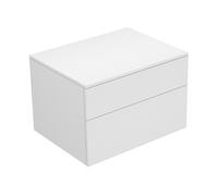 Aparador KEUCO EDITION 400, 2 extraíbles frontales, 700x472x535mm, 31743280000, Cuerpo/Frontal: Cashmere lacado texturado / Cashmere cristal satinado