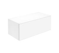 Aparador KEUCO X-LINE, 1 extracción frontal, 1000x400x490mm, 33127290000, Cuerpo/Frontal: Inox lacado satinado mate / Inox cristal satinado