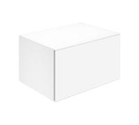 Aparador KEUCO X-LINE, 1 extracción frontal, 650x400x490mm, 33125110000, Cuerpo/Frontal: Laca antracita seda mate/vidrio antracita