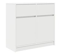 Aparador levante 2 cajones + 2 puertas blanco 76x80x34 cm
