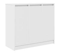 Aparador ludia 3 puertas blanco 76x85x34 cm