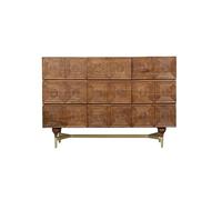 Aparador Mesa de Entrada de Madera Maciza de 150 x 41 x 104 cm, Mueble de decoración Retro for Sala de Estar, Armario de Almacenamiento for Dormitorio. Aparadores